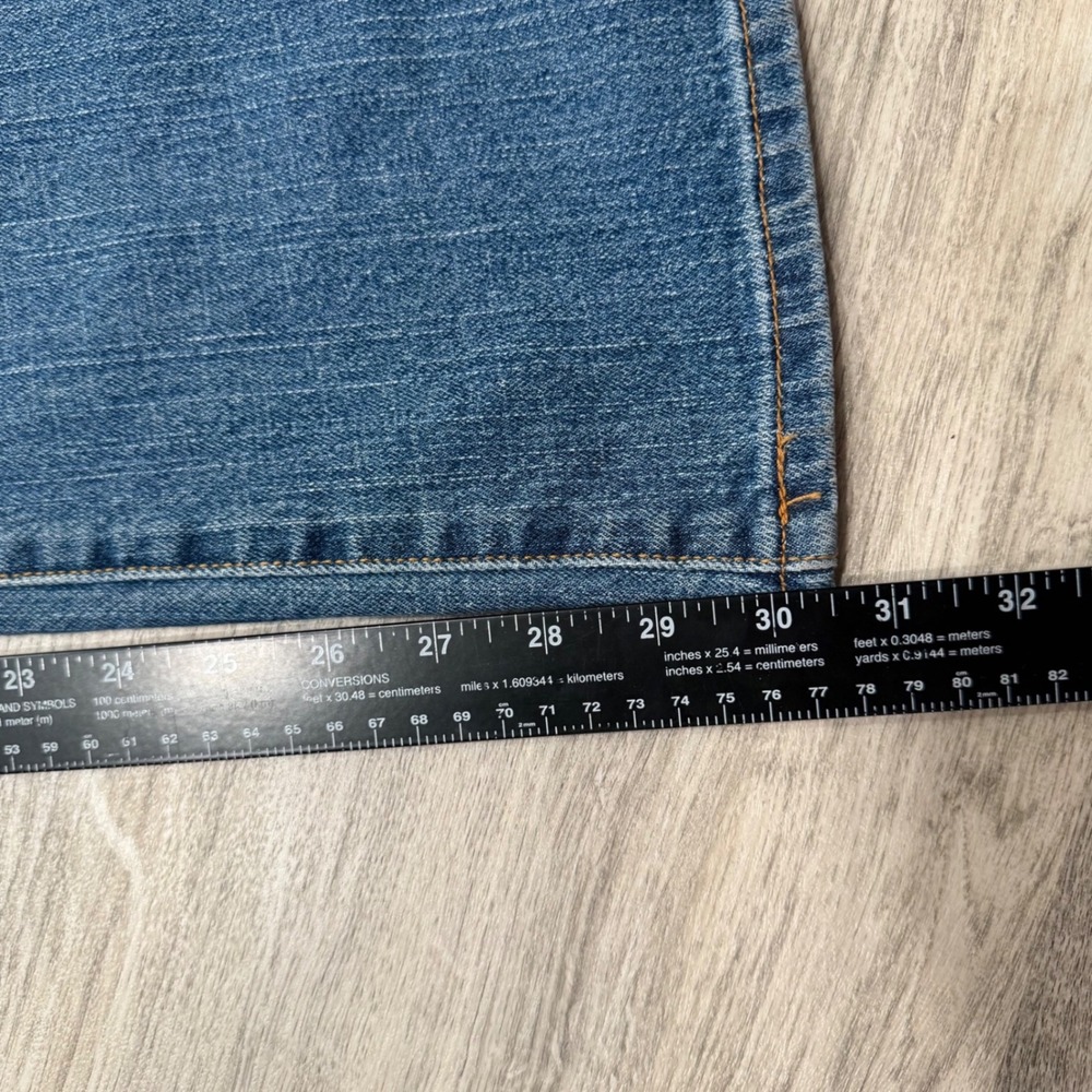 Levis 515 Boot Cut Jeans Womens 8S Medium Wash Denim Mid Rise Blue Pants - Picture 5 of 12